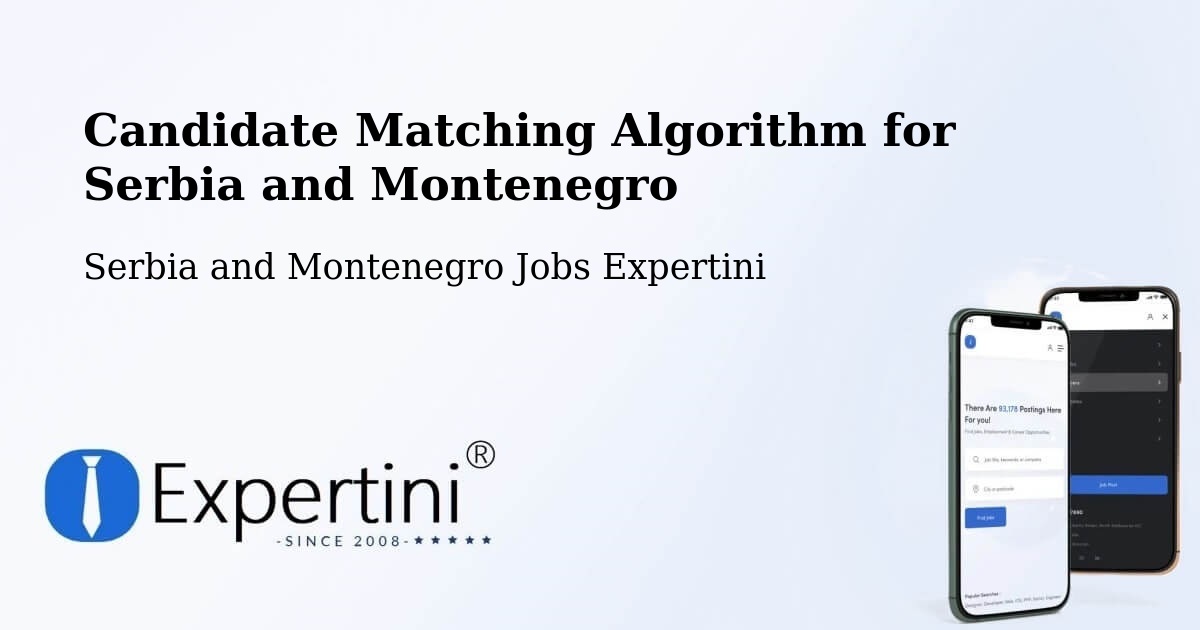 Candidate Matching Algorithm Overview – Durham - Serbia and Montenegro Jobs Expertini