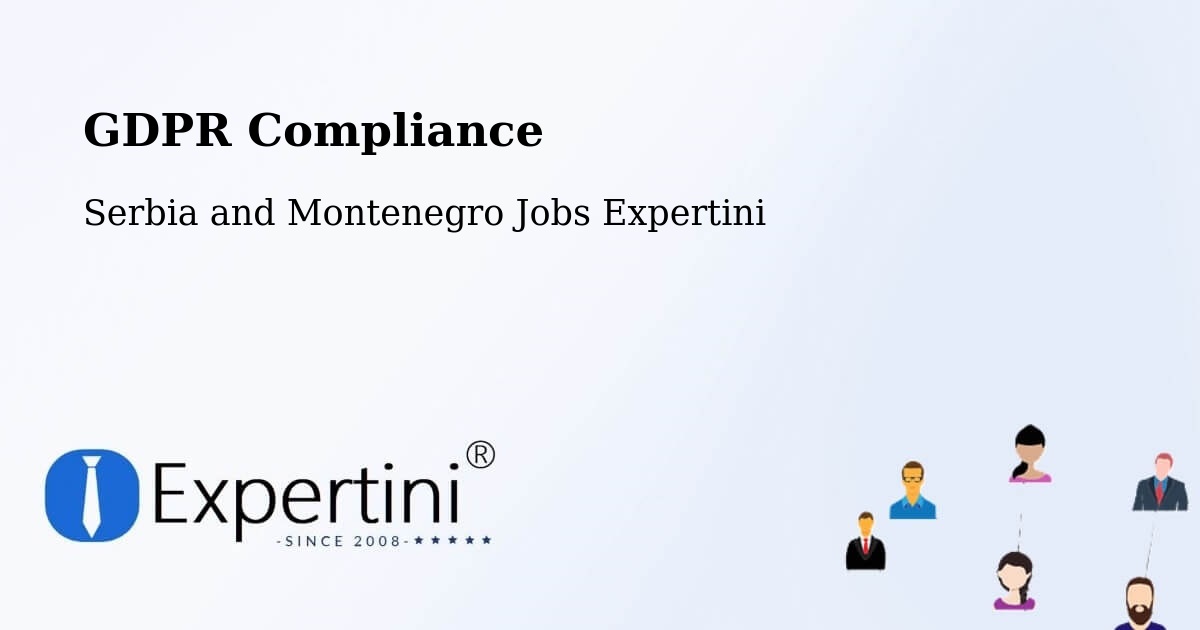EU GDPR Compliance Statement – Durham - Serbia and Montenegro Jobs Expertini
