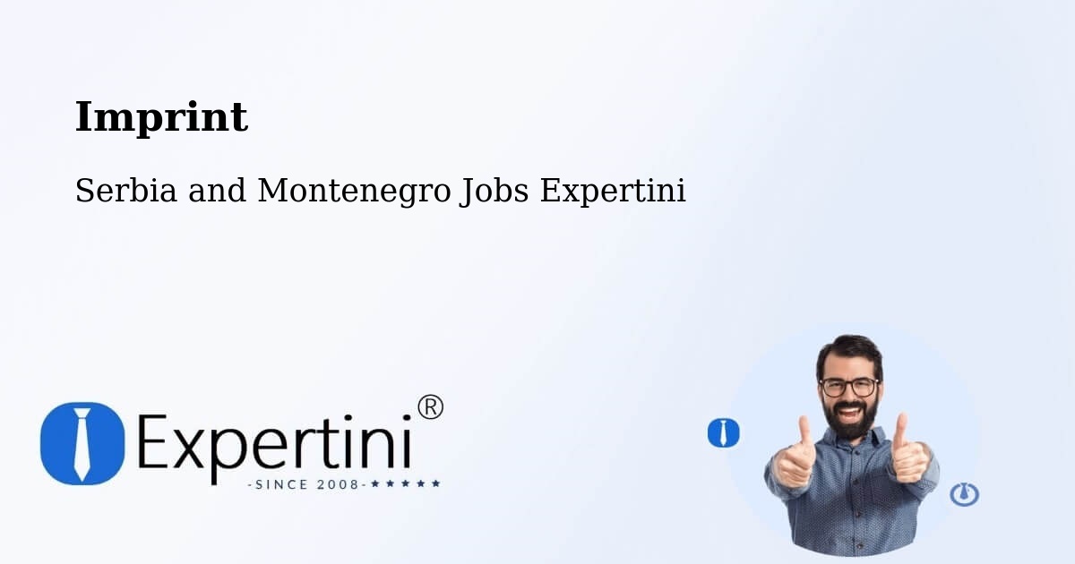 Imprint – Durham - Serbia and Montenegro Jobs Expertini